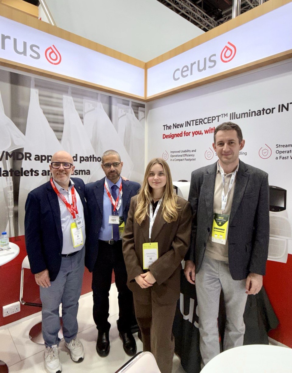 Обучение партнеров компании Cerus в рамках выставки WHX-Labs 2026 в Дубае